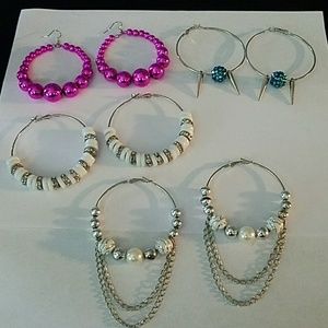 4 pairs of Beauitful Earrings